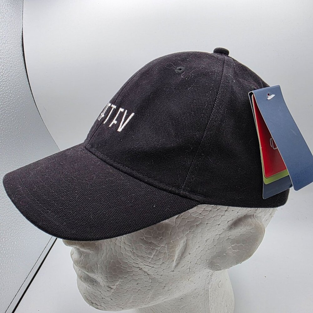 Fersten Worldwide Prestige Collection Mens Black Baseball Cap Adjustable Casual